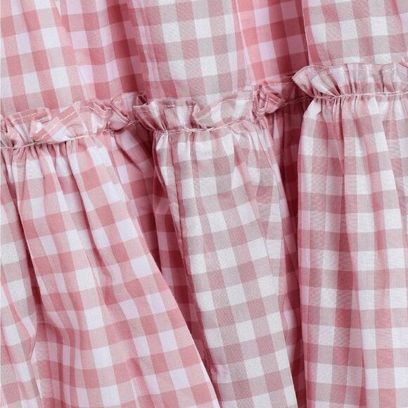 Caroline Constas Maria Check Mini Dress size S 4 6 NEW - Picture 4 of 5